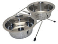 Happy Pet Voerbak Dubbel Met Onderstel