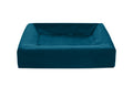 Bia Bed Royal Fluweel Hoes Voor Hondenmand Petrol