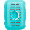 Trixie Vervoersbox Knaagdier Midi-Capri Lichtgrijs/Turquoise