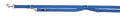Trixie Hondenriem Premium Dubbelgestikt Verstelbaar Royal Blauw
