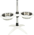 Trixie Voerstandaard Hondenbar Melamine / Rvs Wit