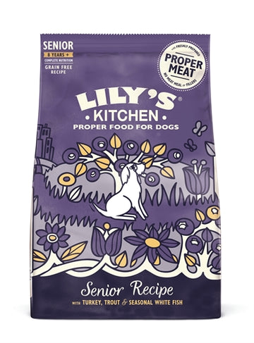 Lily's Kitchen Dog Senior Turkey / Trout