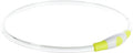 Trixie Lichtgevende Halsband Usb Flash Light Oplaadbaar Tpu Groen
