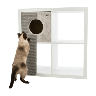 Trixie Kattenmand Voor Kasten Met Krabplank Grijs