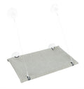 Trixie Kattenmand Hangmat Raam Velours Grijs