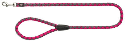 Trixie Hondenriem Cavo Fuchsia / Grijs