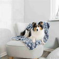 Trixie Deken Tammy Blauw / Beige
