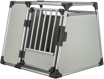 Trixie Vervoersbox Aluminium Zilver / Lichtgrijs