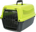 Trixie Vervoersbox Capri Antraciet / Groen