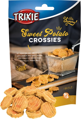 Trixie Sweet Potato Crossies Met Gevogelte