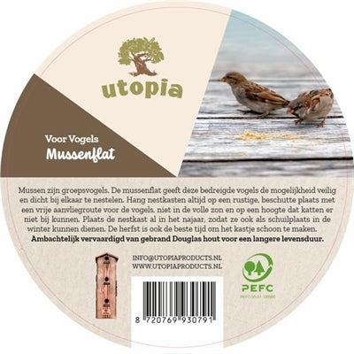 Utopia Mussenflat Gebrand Douglas Hout