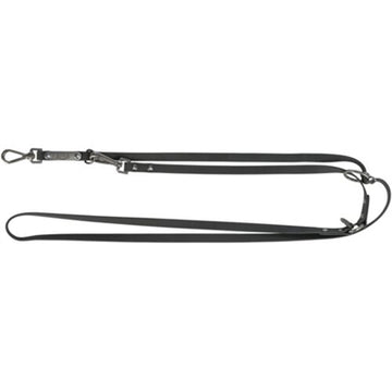Trixie Citystyle Hondenriem Verstelbaar Pvc Zwart
