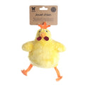Martin Hondenspeelgoed Kip Pluche Geel Gerecycled
