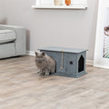 Trixie Kattenmand Huis Lene Vilt Grijs