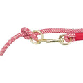 Trixie Hondenriem Soft Rope Verstelbaar Rood / Creme