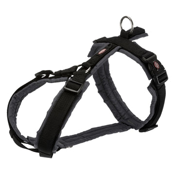 Trixie Hondentuig Premium Trekking Zwart / Grafiet Grijs